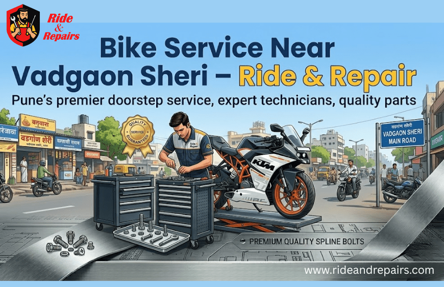 Bike Service Near Vadgaon Sheri